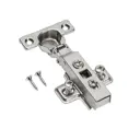 Петля GTV CIHC 09 mini накладная самозакрывающаяся с планкой H-0 с еврошурупом