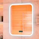 Зеркало для ванной Soul of calypso Glamour ЗЛП130 с подсветкой 60x80см