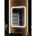 Шкаф для ванной комнаты Santrek 319290 с подсветкой 85x55см