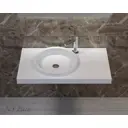 Раковина NS BATH NSS-9051G 90x10x28 цвет белый глянец