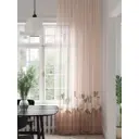 Тюль на ленте At Home Фиремнис 150x280 см вуаль цвет коричневый/зеленый AA974296