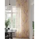 Тюль на ленте At Home Феникрост 150x280 см вуаль цвет белый/коричневый/розовый AA974437