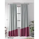 Комплект штор на ленте At Home Конду 150x270 см блэкаут цвет серый AT213114