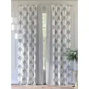 Комплект штор на ленте At Home Олигрос 150x280 см габардин цвет черный AA750202