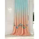 Штора на ленте At Home Фавертас 150x280 см габардин цвет красный/зеленый/зеленый AA752112