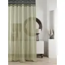 Тюль на ленте At Home Ливартис 150x250 см вуаль цвет черный AA588132