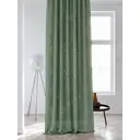 Штора на ленте At Home Канвиарс 150x250 см габардин цвет зеленый AA548012