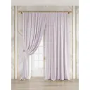 Комплект штор на ленте At Home Кипрус 220x280 см габардин цвет розовый AA980212