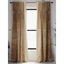 Комплект штор на ленте At Home Лунвиарс 150x250 см репс цвет коричневый/золотистый AA986210