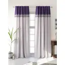 Комплект штор на ленте At Home Элникрас 150x250 см габардин цвет фиолетовый AA544222