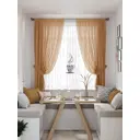 Тюль на ленте At Home Ритмаринс 145x180 см вуаль цвет белый AA550277