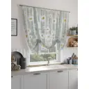Тюль на ленте At Home Ланфирас 150x150 см вуаль цвет желтый/бирюзовый AA518169