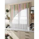 Тюль на ленте At Home Сегиз 280x160 см вуаль цвет белый/синий/желтый/голубой/зеленый AA516005