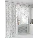 Комплект штор на ленте At Home Вербари 150x250 см габардин цвет коричневый AA547107