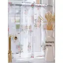 Комплект штор на ленте At Home Юмала 70x60 см вуаль цвет синий/голубой AA130016