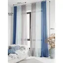 Тюль на ленте At Home Милури 300x230 см вуаль цвет голубой AA206680-230