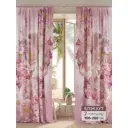 Комплект штор на ленте Helga Мирлонес 150x260 см блэкаут цвет бежевый/розовый/зеленый/фиолетовый HH950853