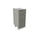 Напольный шкаф Сурская Мебель Моцарт 30x81.60x47.80 см МДФ цвет белый/монблан