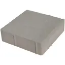 Плитка тротуарная Квадрат 200x200x60 мм серый