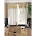 Комплект штор на ленте At Home Слиона 150x180 см габардин цвет желтый AA961077