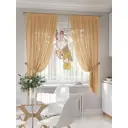 Тюль на ленте At Home Мирлент 145x180 см вуаль цвет коричневый/оранжевый/зеленый/золотой AA550118