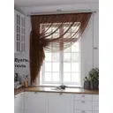 Тюль на ленте At Home Тициния 300x180 см вуаль цвет коричневый AA124062