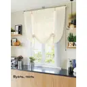 Тюль на ленте At Home Лайкс 150x150 см вуаль цвет бежевый AA123934