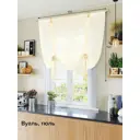 Тюль на ленте At Home Лайкс 150x150 см вуаль цвет бежевый AA123913