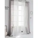 Тюль на ленте At Home Хлои 200x260 см вуаль цвет серебристый/белый/серый AA123114-260