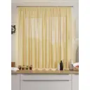 Тюль на ленте At Home Нимарнис 150x180 см вуаль цвет желтый AA519081