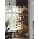 Тюль на ленте At Home Денгирсон 150x280 см вуаль цвет коричневый AA974268