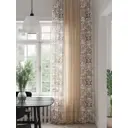 Тюль на ленте At Home Ванлерис 150x280 см вуаль цвет бирюзовый AA974445