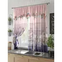 Тюль на ленте At Home Илаида 150x180 см вуаль цвет фиолетовый AA930470