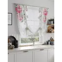 Тюль на ленте At Home Блорни 150x150 см вуаль цвет красный AA518001