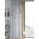 Тюль на ленте At Home Блеренс 150x260 см вуаль цвет серебристый/белый/серый AA542049