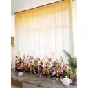 Тюль на ленте At Home Манурия 300x150 см вуаль цвет белый/розовый/зеленый/фиолетовый AA533324