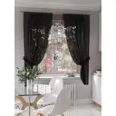 Тюль на ленте At Home Олминетс 145x180 см вуаль цвет белый/коричневый/розовый AA550212