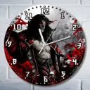 Настенные часы круглые 27 см Бруталити игры Castlevania Lord of Shadow - 6645 цвет черный