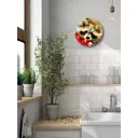 Настенные часы круглые 27 см Бруталити животные - 63 цвет черный