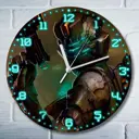 Настенные часы круглые 27 см Бруталити игры Dead Space 2 5114 цвет черный