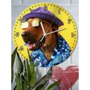 Настенные часы круглые 27 см Бруталити животные - 57 цвет черный