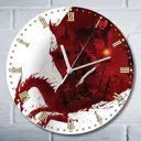 Настенные часы круглые 27 см Бруталити Игры Dragon Age Начало - 6281 цвет черный