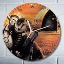 Настенные часы круглые 27 см Бруталити Игры Dune 2 Battle For Arrakis - 6249 цвет черный