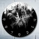 Настенные часы круглые 27 см Бруталити игры Dying Light The Following 4784 цвет черный