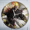 Настенные часы круглые 27 см Бруталити игры God of War Ascension - 6211 цвет черный