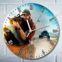 Настенные часы круглые 27 см Бруталити игры Ghost Recon Wildlands 5090 цвет черный