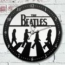 Настенные часы круглые 31 см Бруталити beatles - 2268 цвет черный