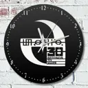 Настенные часы круглые 31 см Бруталити музыка 30 Seconds to Mars - 2025 цвет черный