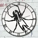 Настенные часы круглые 31 см Бруталити музыка the Black Parade - 2012 цвет черный