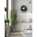 Настенные часы круглые 31 см Бруталити гороскоп знаки зодиака астрология стрелец - 643 цвет черный